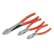 3 Pieces Side Cutter Set Snips Pliers Wires Diagonal (Genuine Neilsen CT1611)