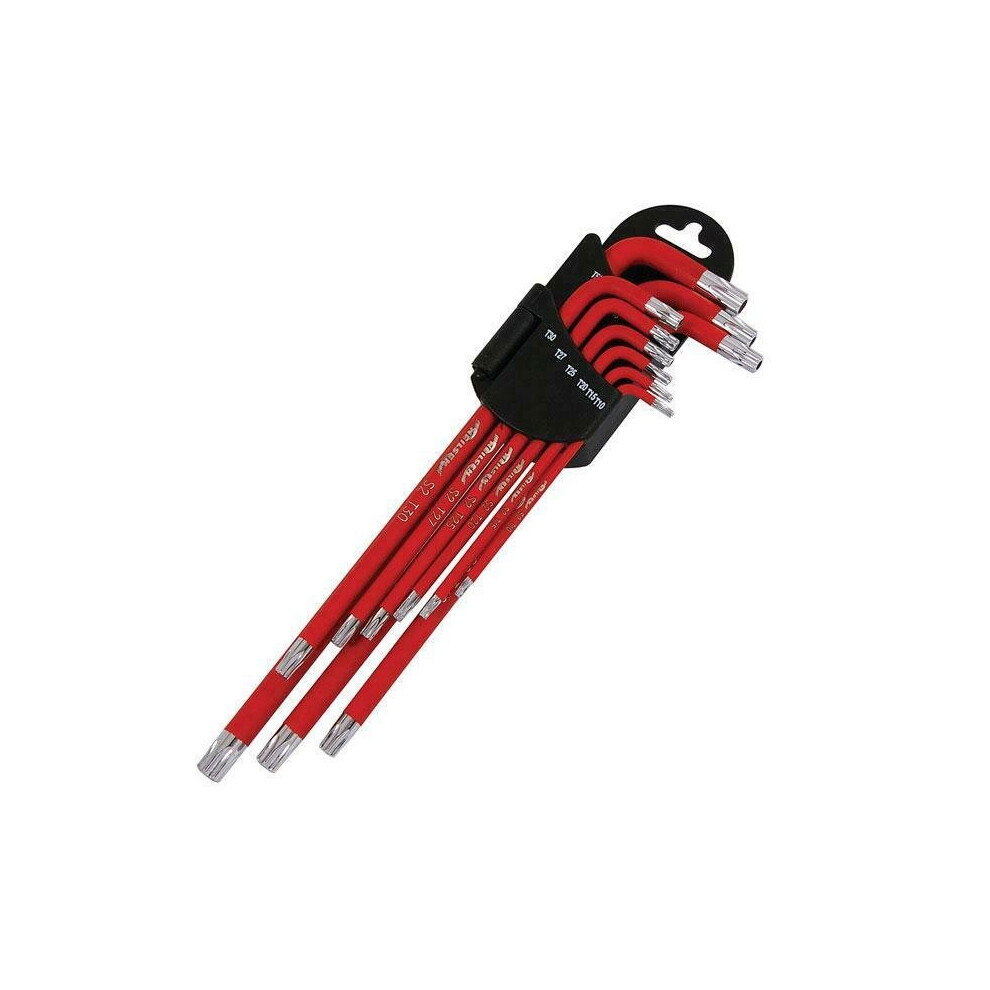 9 Piece E Long Magnetic Star Tamper Star Torx Key Set (Genuine Neilsen CT1860)