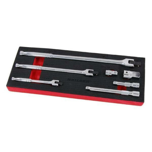 Neilsen Breaker Bar Set 7pcs Flex Handle (Genuine Neilsen CT5557) 1