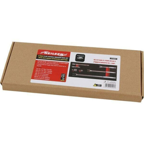 Neilsen Breaker Bar Set 7pcs Flex Handle (Genuine Neilsen CT5557) 2