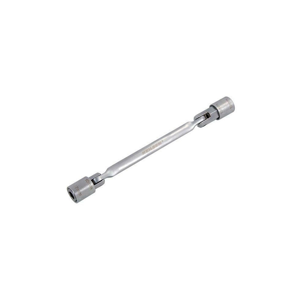 Neilsen 4 In 1 Flexi Head Socket Wrench Spanner 19Mm And 17Mm (Genuine Ct0114)