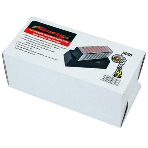 Neilsen 4 Grit Diamond Sharpening Block Stone Knife/Chisel Plane(Genuine Neilsen CT0826) 2