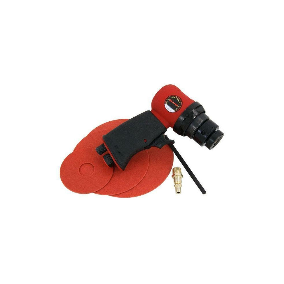 Neilsen Air Powered 5" High Speed Sander W/ Resin Pads Ideal For Rust Removal (Ct1077)