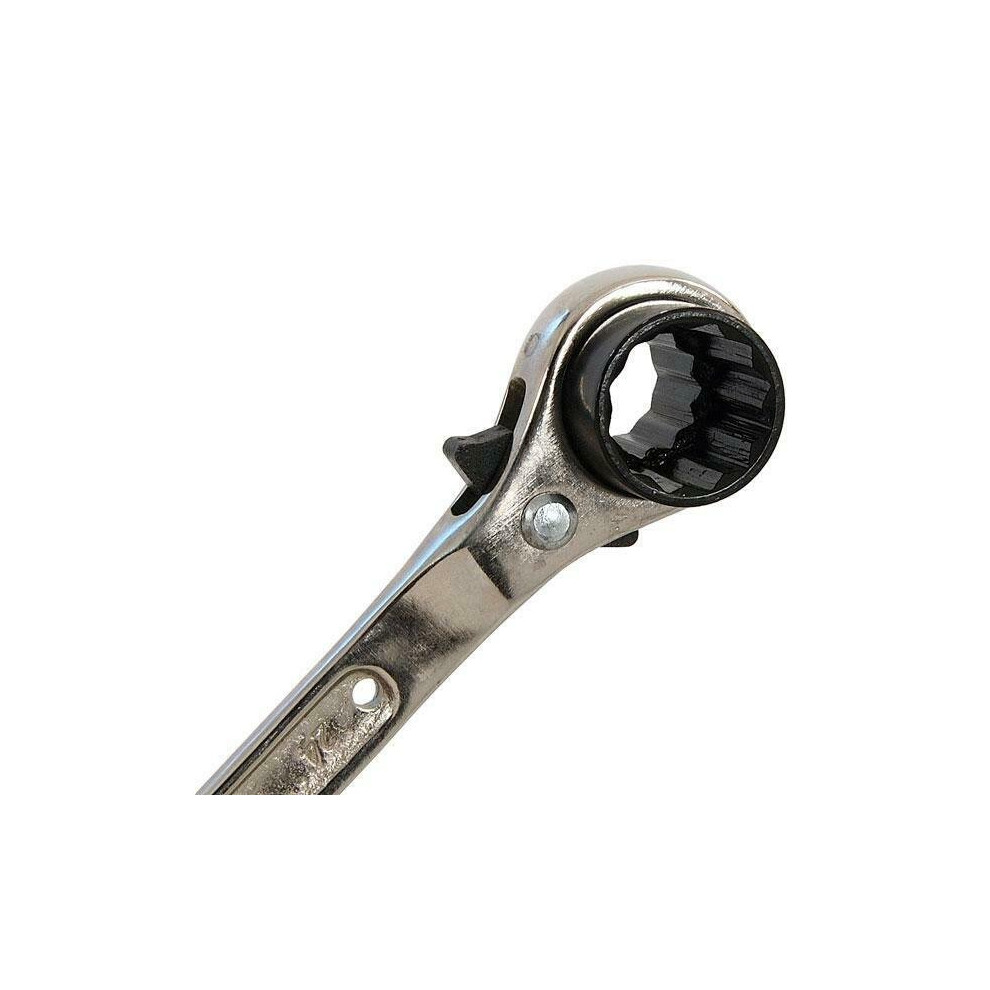 Neilsen Podger Wrench - 19/24Mm Dual Head Ratchet Scaffolding Wrench (Neilsen Ct3801)