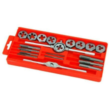 20 Piece Tap and Die Set Wrench Cuts Automotive (Genuine Neilsen CT1425)