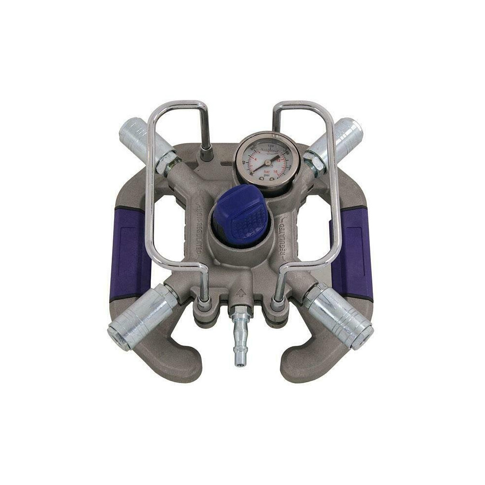 Air Splitter. Connects up to 4 Air Tools to compressor (Genuine Neilsen CT4698)