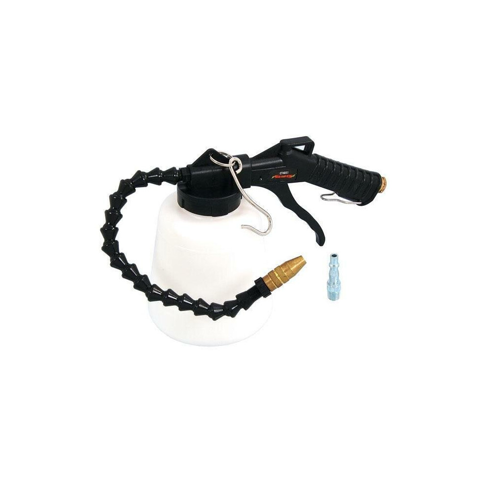 Air Spray Gun with Flexible Flexi Nozzle. 1 Litre Tank (Genuine Neilsen CT4851)