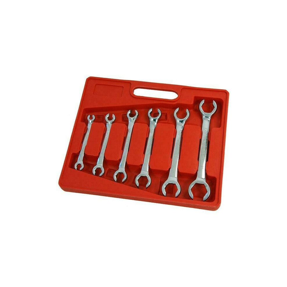 Flare Nut Wrench Set - 6 Piece / Heavy Duty Mechanics (Genuine Neilsen CT1097)