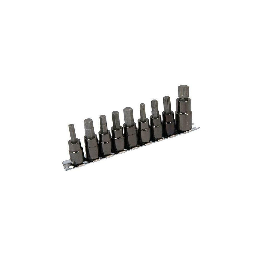 Brake Caliper Driver Bit Service Socket Set 9 Piece (Genuine Neilsen Ct2055) 5055282020555