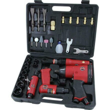 Air Tool Kit- 33pc 1/2" Drive Kit- Wrench Ratchet Grinder Hammer(Neilsen CT1091)