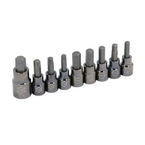Neilsen Brake Caliper Driver Bit Service Socket Set 9 Piece (Genuine Neilsen CT2055) 1