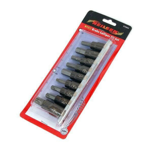 Neilsen Brake Caliper Driver Bit Service Socket Set 9 Piece (Genuine Neilsen CT2055) 2