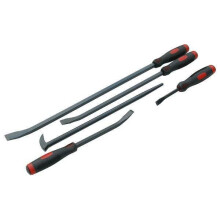 5 Piece Pry Bar Crow Bar Set Rolling Head Bar (Genuine Neilsen CT1798)
