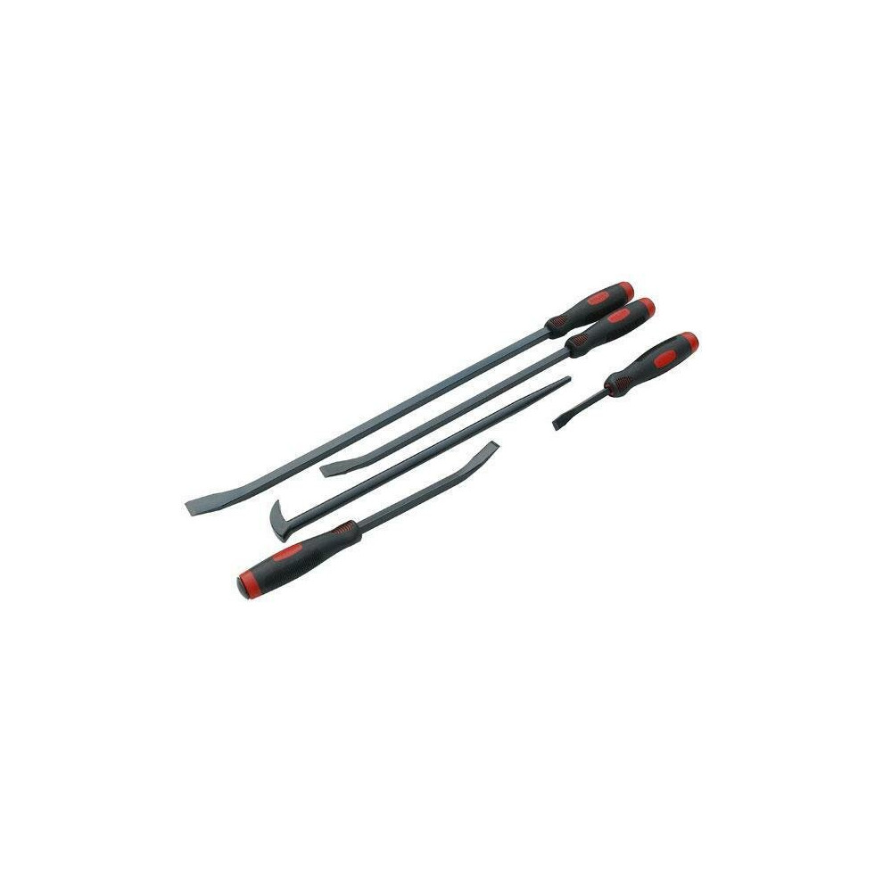 5 Piece Pry Bar Crow Bar Set Rolling Head Bar (Genuine Neilsen CT1798)