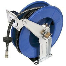 50ft 3/8" High Pressure Hydraulic Oil Hose Reel Lines Grease (Neilsen CT1913)