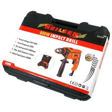 Genuine Neilsen CT2729 Impact Drill 800W with Hammer Action - Case Included, 13mm Chuck