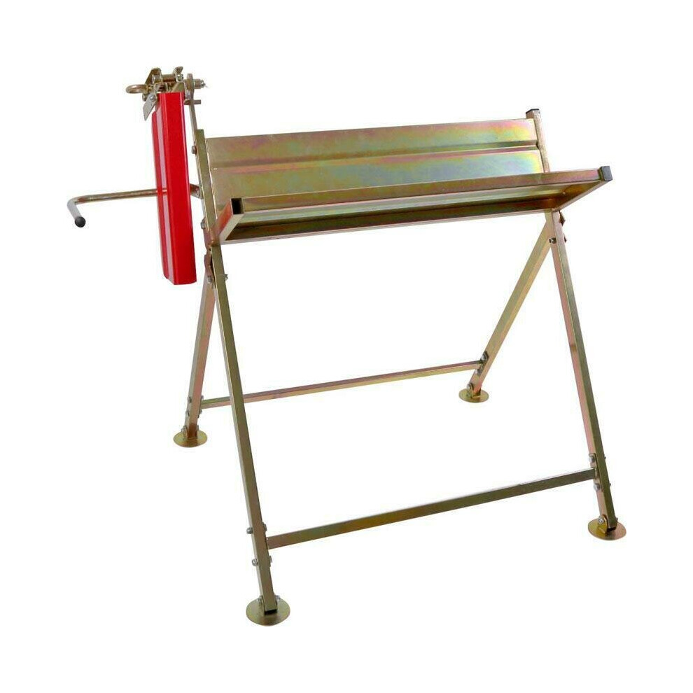 Log Saw Horse Holder Folding Metal With Pivoting Chainsaw Clamp (Neilsen CT5658)
