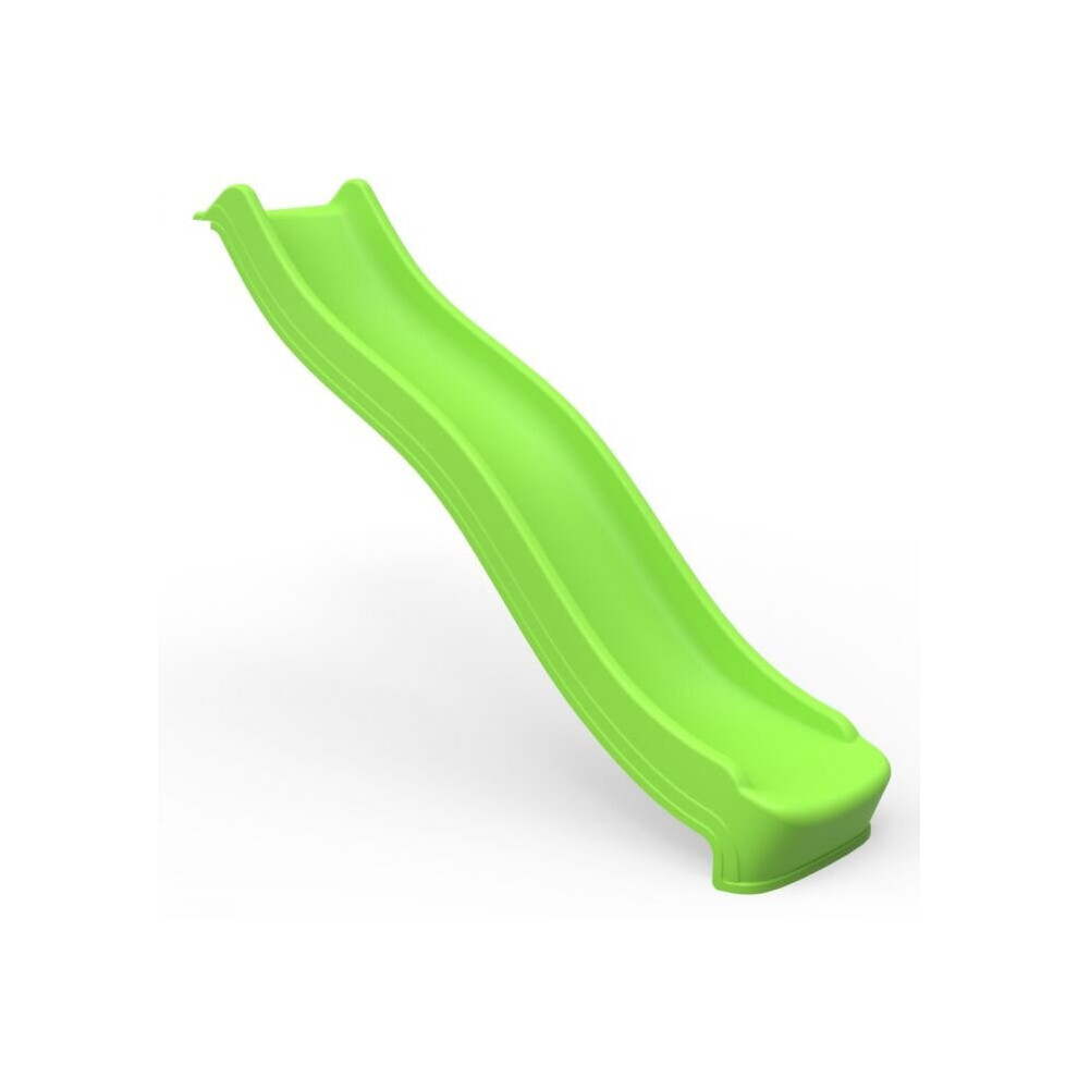 (Light Green) Rebo 8ft (220cm) Universal Childrens Plastic Garden Wave Slides