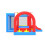 Bounceland inflatable Bouncy Castle with Blower - Classic Castle Activity Centre 8