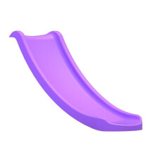 (Purple) Rebo 4ft (120cm) Universal Childrens Plastic Garden Wave Slides