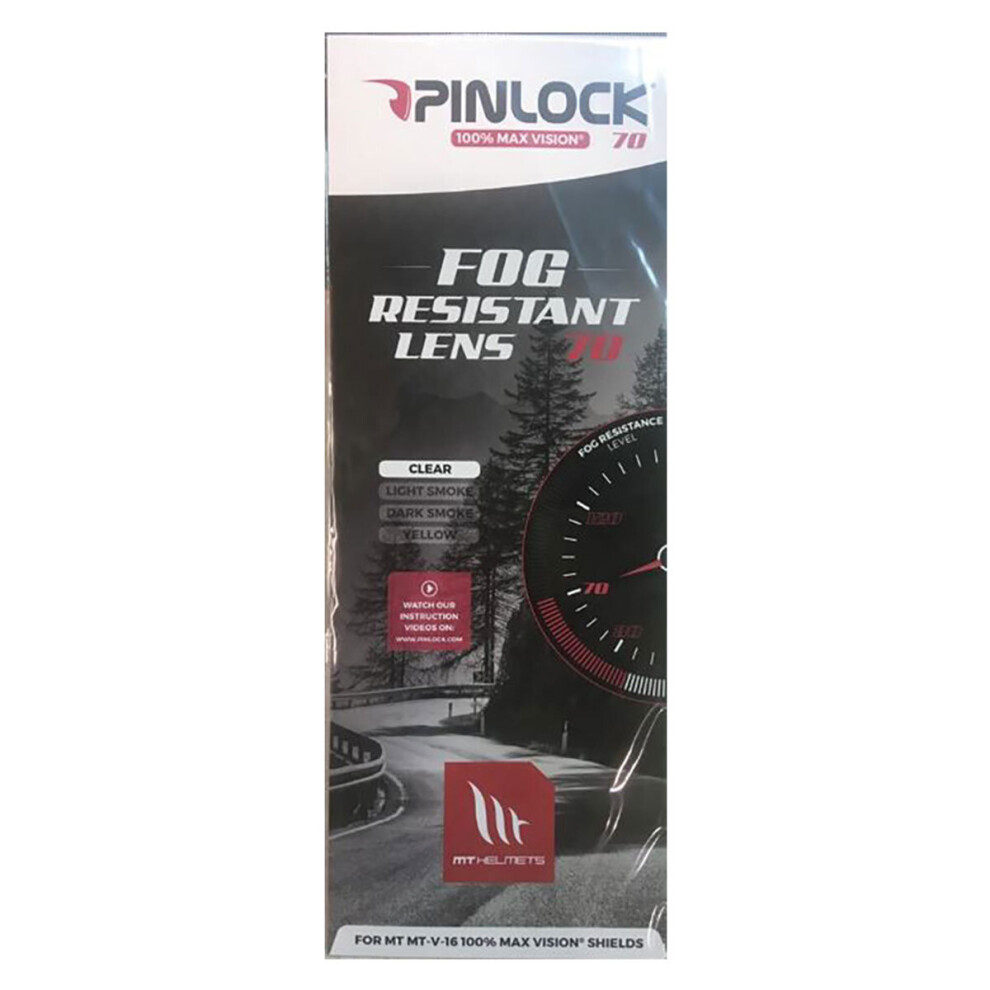 Mt Max Vision Mt-V-14 Visor Pinlock Insert For Rapide / Blade 2 / Targo Helmets 8719323740150