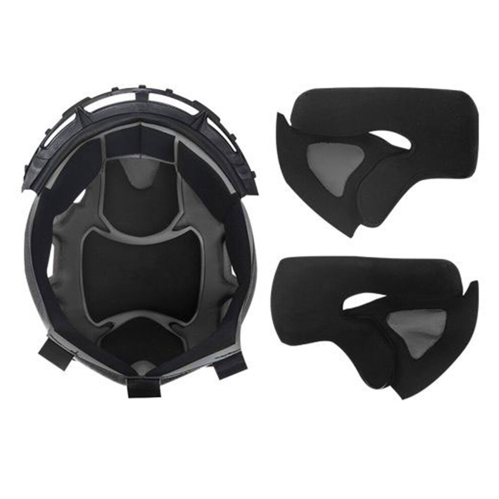 (Xs) Ls2 Replacement Liner Kit For Ff327 Challenger C / Hpfc Helmets Black 6934432848791