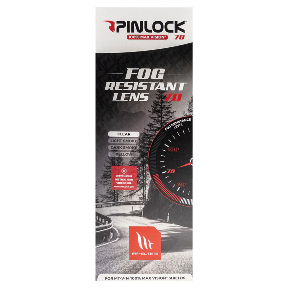 Mt Dks209 Max Vision Pinlock Insert For Mt-V-14 Visor Dark 8719323740174