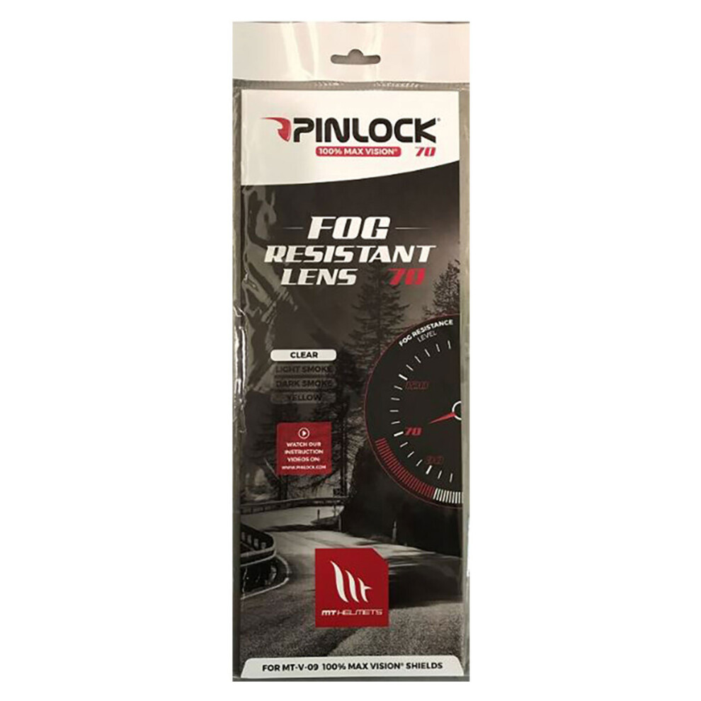 Mt Dks155 Max Vision Pinlock Insert For Mt-V-09 Visor Dark 8719323731523
