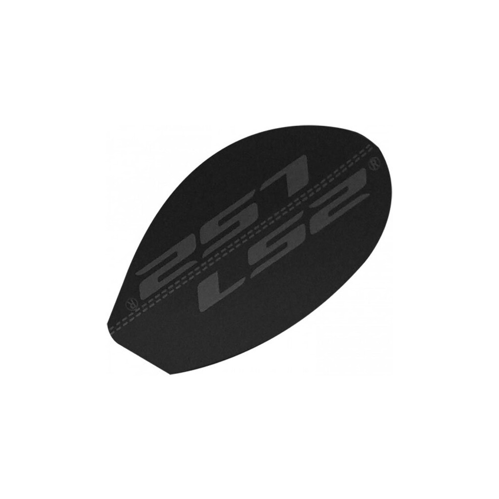 Ls2 Chin Bar Aluminium Plate For Ff399 Valiant Helmets Black 6923221103548