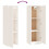 VidaXL (white) vidaXL 4x Solid Wood Pine TV Cabinets Wall Mounted Shelf Stand Multi Colours 8