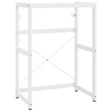 vidaXL Badezimmer Waschtischgestell Weiß 59x38x83 cm Eisen