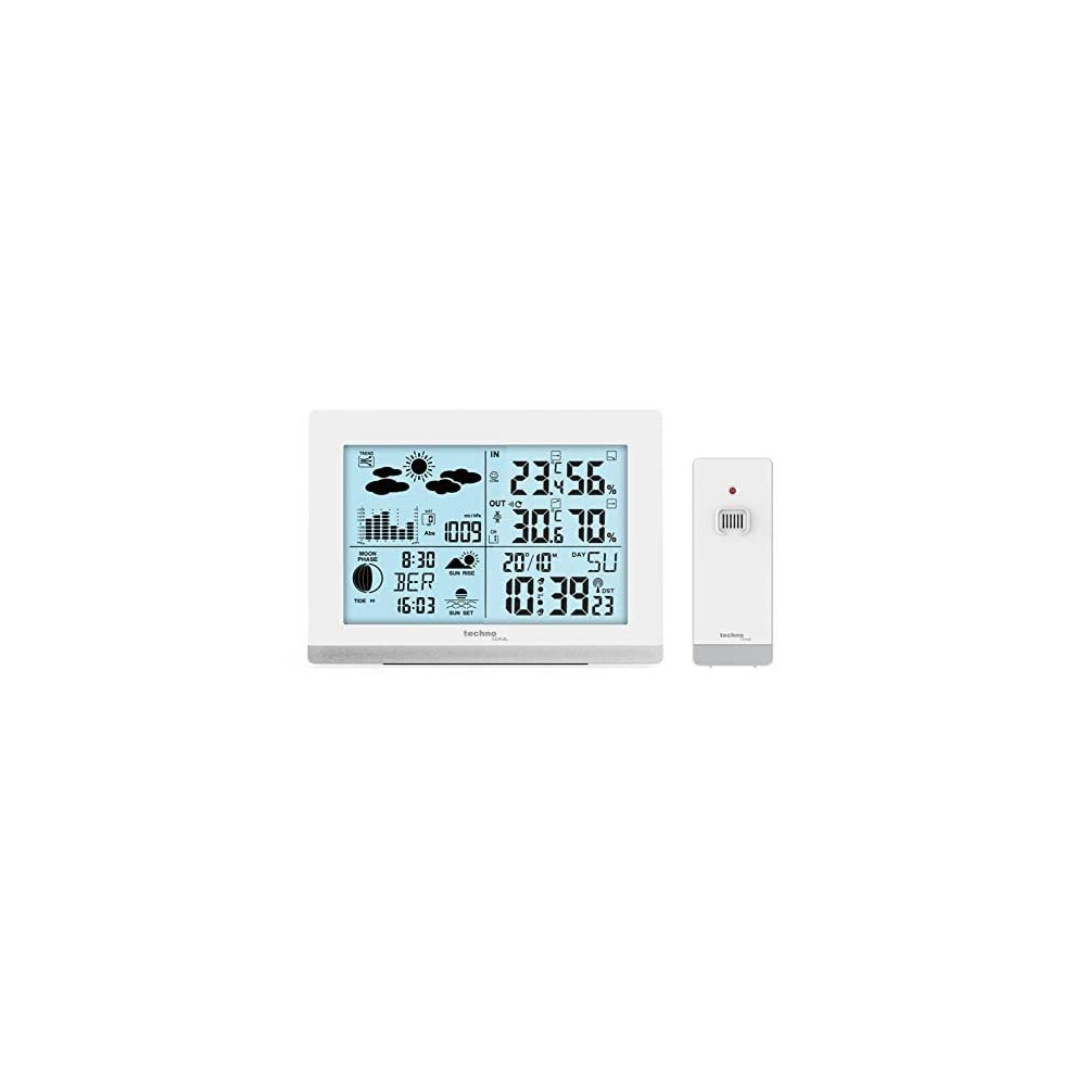 Technoline WS6762weiÃ Wireless Weather Station WS6762 with External Transmitter White