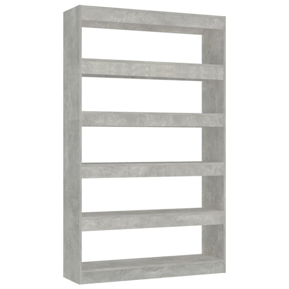 (concrete grey) vidaXL Book Cabinet/Room Divider Storage Cabinet Home Organiser Multi Colours