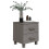 VidaXL (light grey, 1) vidaXL 1/2x Bedside Cabinet Solid Wood Pine Wooden Bed Table Multi Colours 5