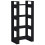 VidaXL (black) vidaXL Solid Wood Book Cabinet/Room Divider Book Shelf Bookcase Multi Colours 1