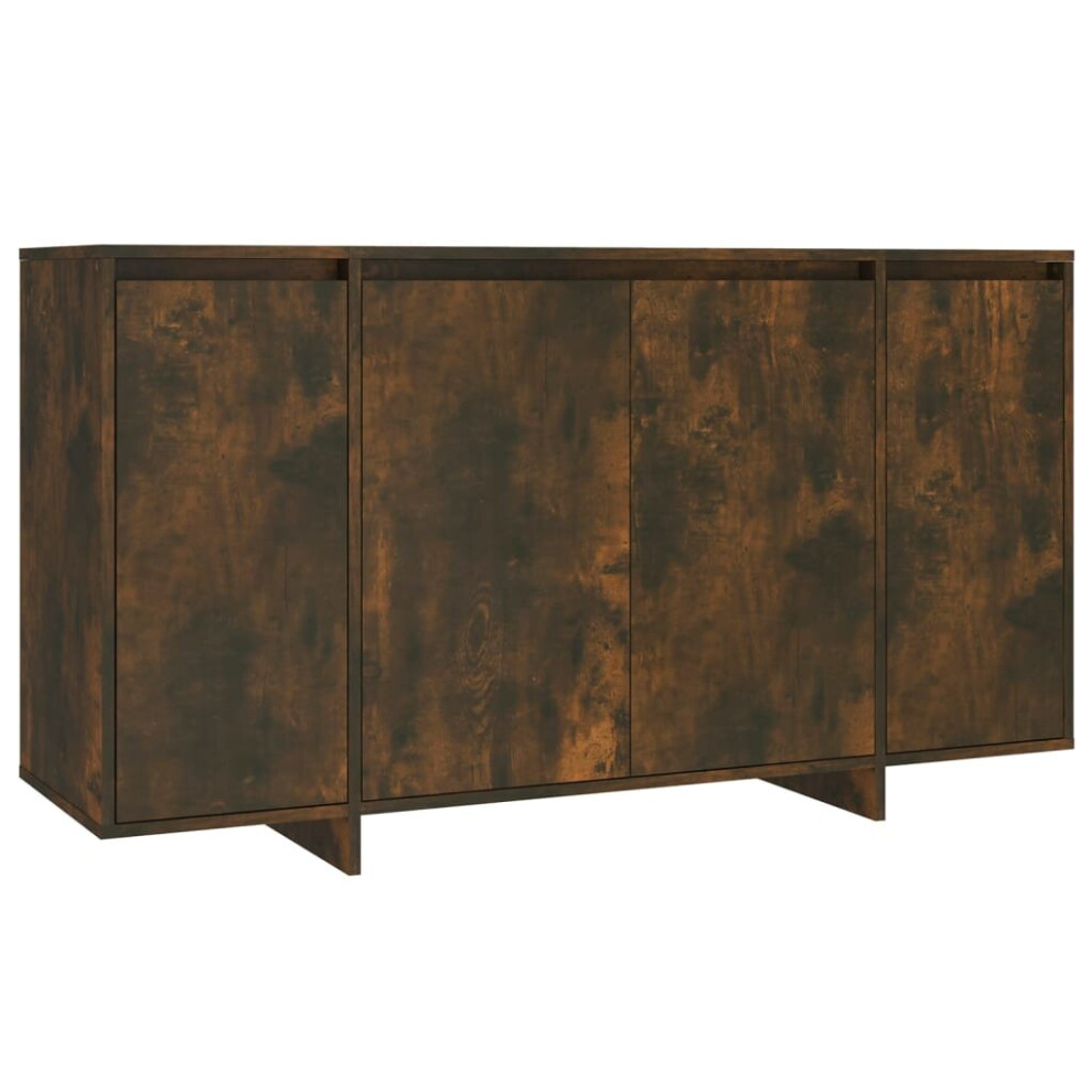 Vidaxl (Smoked Oak) Sideboard Storage Cupboard Cabinet Buffet Highboard Engineered Wood