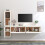 VidaXL (white) vidaXL 4x Solid Wood Pine TV Cabinets Storage Floating Cabinet Multi Colours 3