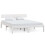 VidaXL (white, 140 x 200 cm) vidaXL Solid Wood Pine Bed Frame Wooden Platform Bedstead Multi Colours/Sizes 1