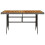 VidaXL (grey, 130 x 70 x 72 cm) vidaXL Solid Acacia Wood Garden Table Black/Grey Multi Size Rectangular/Square 2