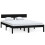 VidaXL (black, 140 x 200 cm) vidaXL Solid Wood Pine Bed Frame Wooden Platform Bedstead Multi Colours/Sizes 1