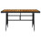 VidaXL (black, 130 x 70 x 72 cm) vidaXL Solid Acacia Wood Garden Table Black/Grey Multi Size Rectangular/Square 2