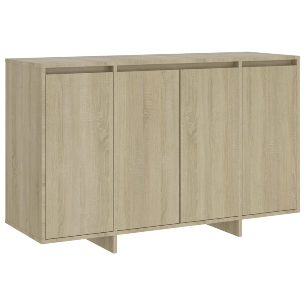 (sonoma oak) vidaXL Sideboard Chipboard Home Bedroom Side Cabinet Furniture Multi Colours