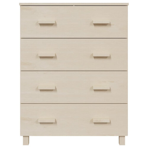 VidaXL (honey brown) vidaXL Sideboard Wooden Storage Side Cabinet Cupboard HAMAR Solid Wood Pine 1