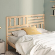 (brown, 126 x 4 x 100 cm) vidaXL Bed Headboard Bedroom Bed Header Decorative Headboard Solid Wood Pine