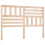 VidaXL (brown, 146 x 4 x 100 cm) vidaXL Bed Headboard Bedroom Bed Header Decorative Headboard Solid Wood Pine 1
