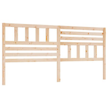 (brown, 186 x 4 x 100 cm) vidaXL Bed Headboard Bedroom Bed Header Decorative Headboard Solid Wood Pine
