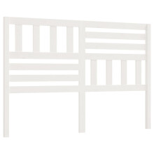 (white, 146 x 4 x 100 cm) vidaXL Bed Headboard Bedroom Bed Header Decorative Headboard Solid Wood Pine