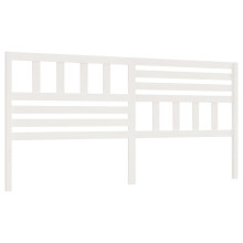 (white, 206 x 4 x 100 cm) vidaXL Bed Headboard Bedroom Bed Header Decorative Headboard Solid Wood Pine