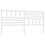 VidaXL (white, 206 x 4 x 100 cm) vidaXL Bed Headboard Bedroom Bed Header Decorative Headboard Solid Wood Pine 1