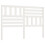 VidaXL (white, 166 x 4 x 100 cm) vidaXL Bed Headboard Bedroom Bed Header Decorative Headboard Solid Wood Pine 1